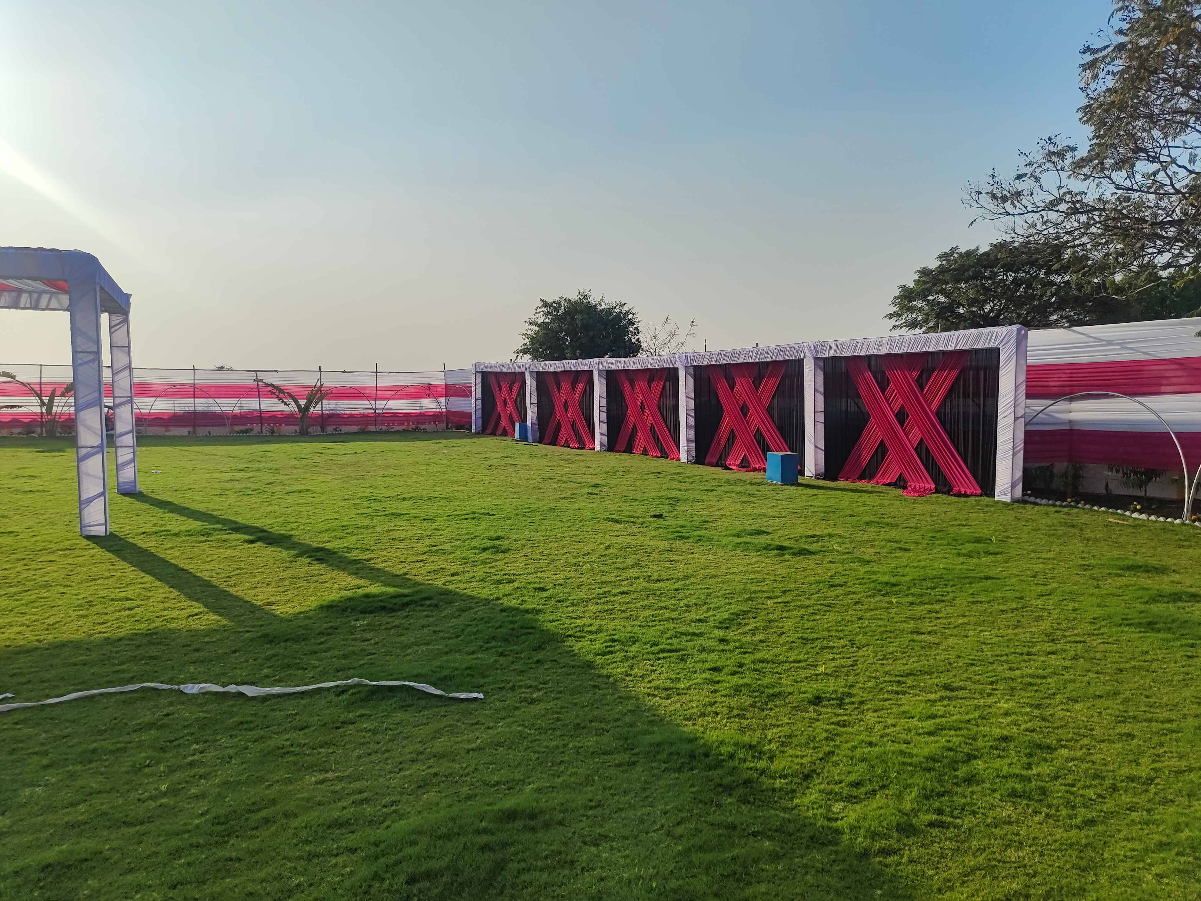 Marriage lawn best resort in durg-borsi,Nirmal’s Saptapadi Resort